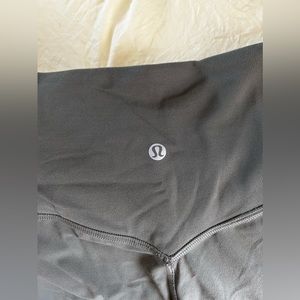 Lululemon Align Crop Wide Leg Pant Size 10 sage grey colour.